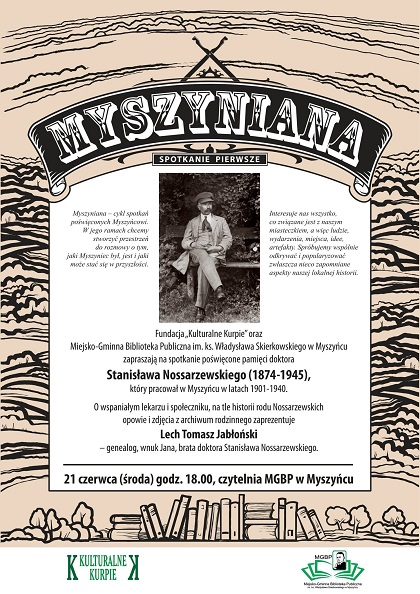 MGBP zaprasza na spotkanie poświęcone pamięci doktora Stanisława Nossarzewskiego (1874-1945)