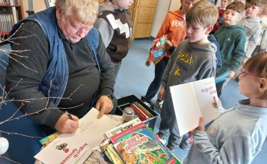 SPOTKANIE AUTORSKIE Z PANEM WIESŁAWEM DRABIKIEM